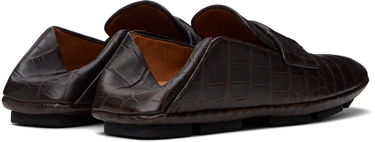 Tøj Dolce & Gabbana Dolce&Gabbana Calfskin Driver Loafers Brun | A50583AA446, 4