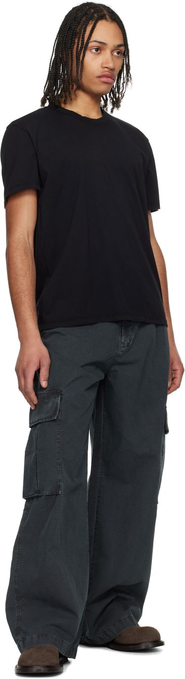 T-shirt LES TIEN Les Tien Standard Classic T-Shirt Sort | CJ-2095, 3