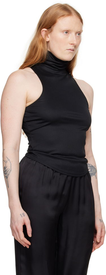 Tanktop Anine Bing Sleeveless Mock Neck Top Sort | A-08-0407-000, 1