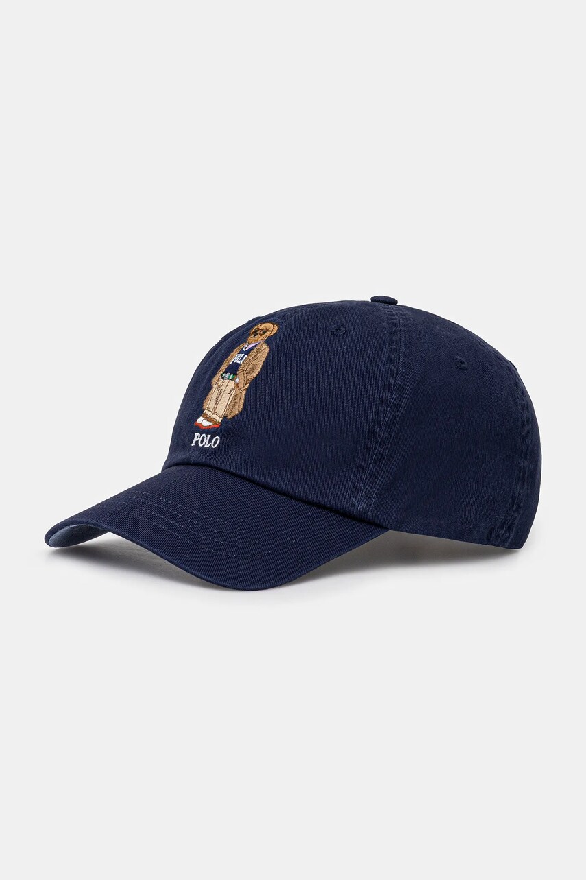 Kasket Polo by Ralph Lauren Polo Ralph Lauren Bear Baseball Cap Mørkeblå | 211A87349, 0