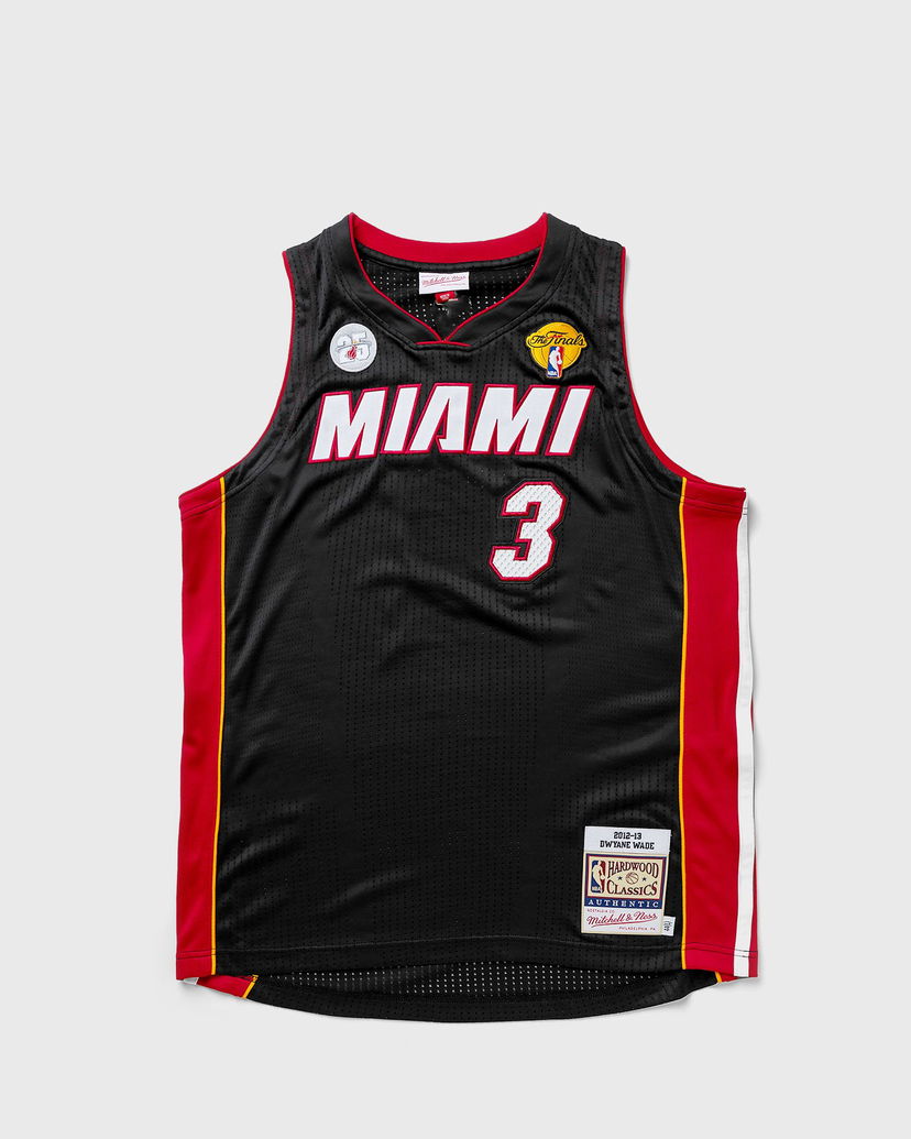 Jersey Mitchell & Ness NBA AUTHENTIC ROAD FINALS JERSEY MIAMI HEAT 2012-13 DWYANE WADE #3 Sort | AJY44945-MHE12DWABLCK