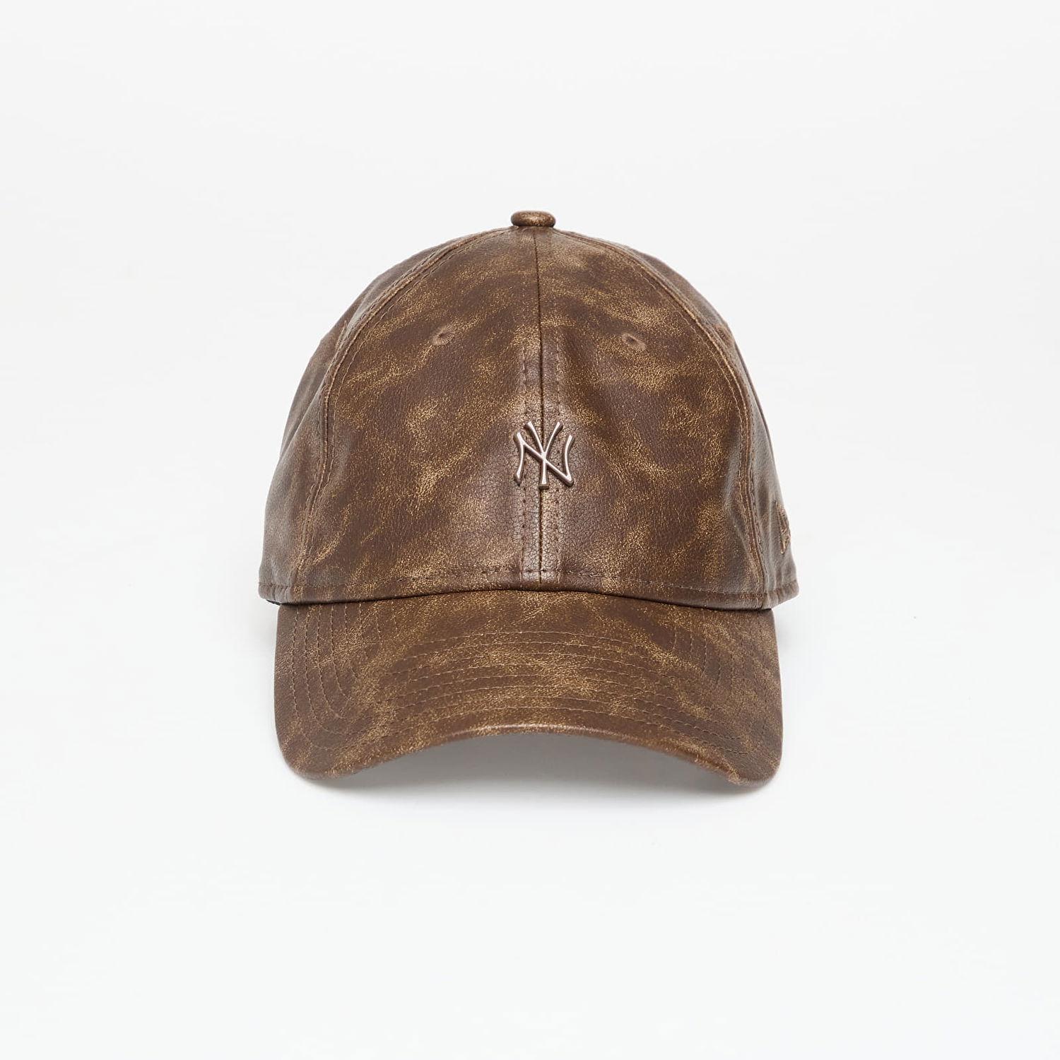 Kasket New Era New York Yankees MLB Worn PU 9TWENTY Adjustable Cap Brun | 60758952, 0