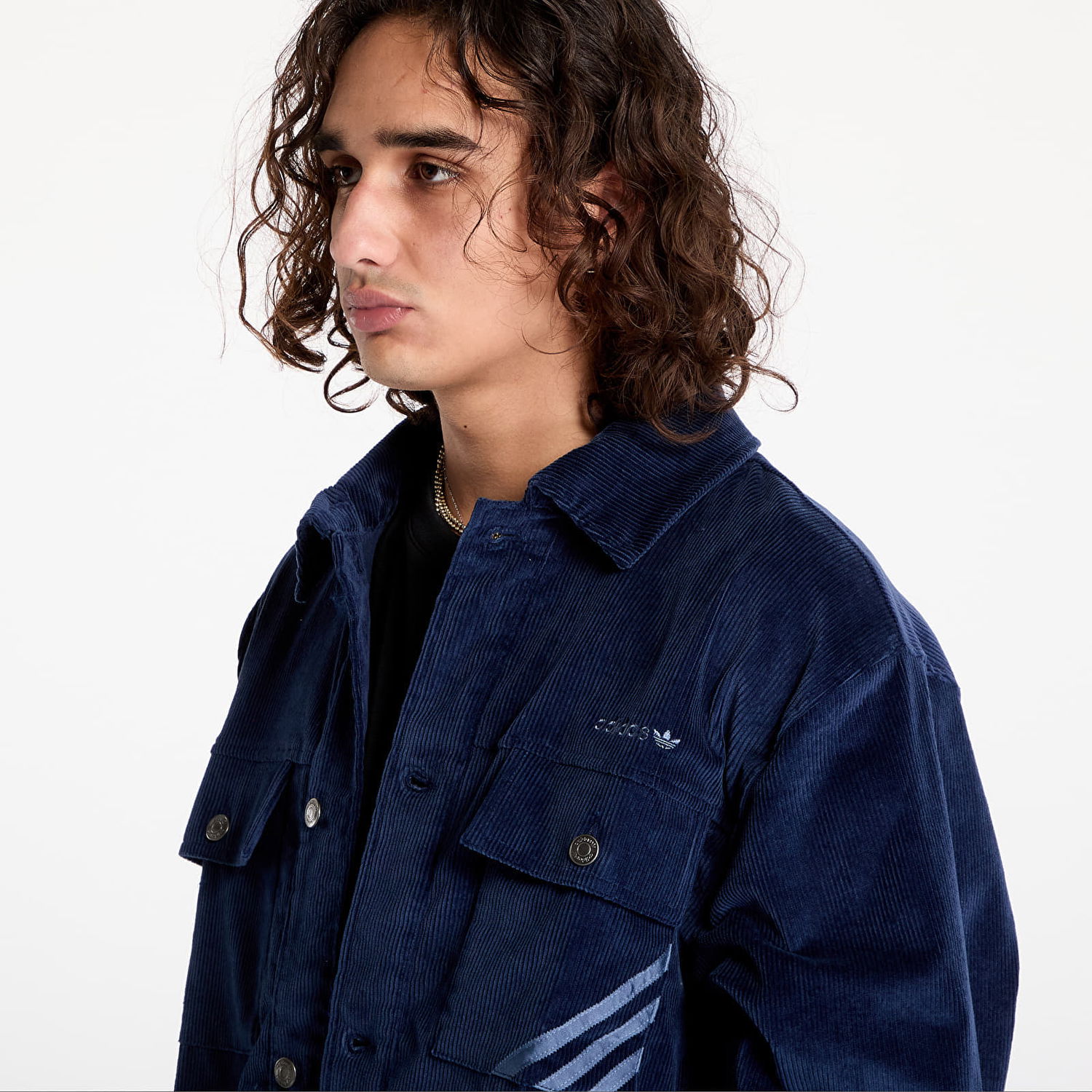 Jakke adidas Originals Coach Jacket Night Indigo Mørkeblå | IX9609, 1