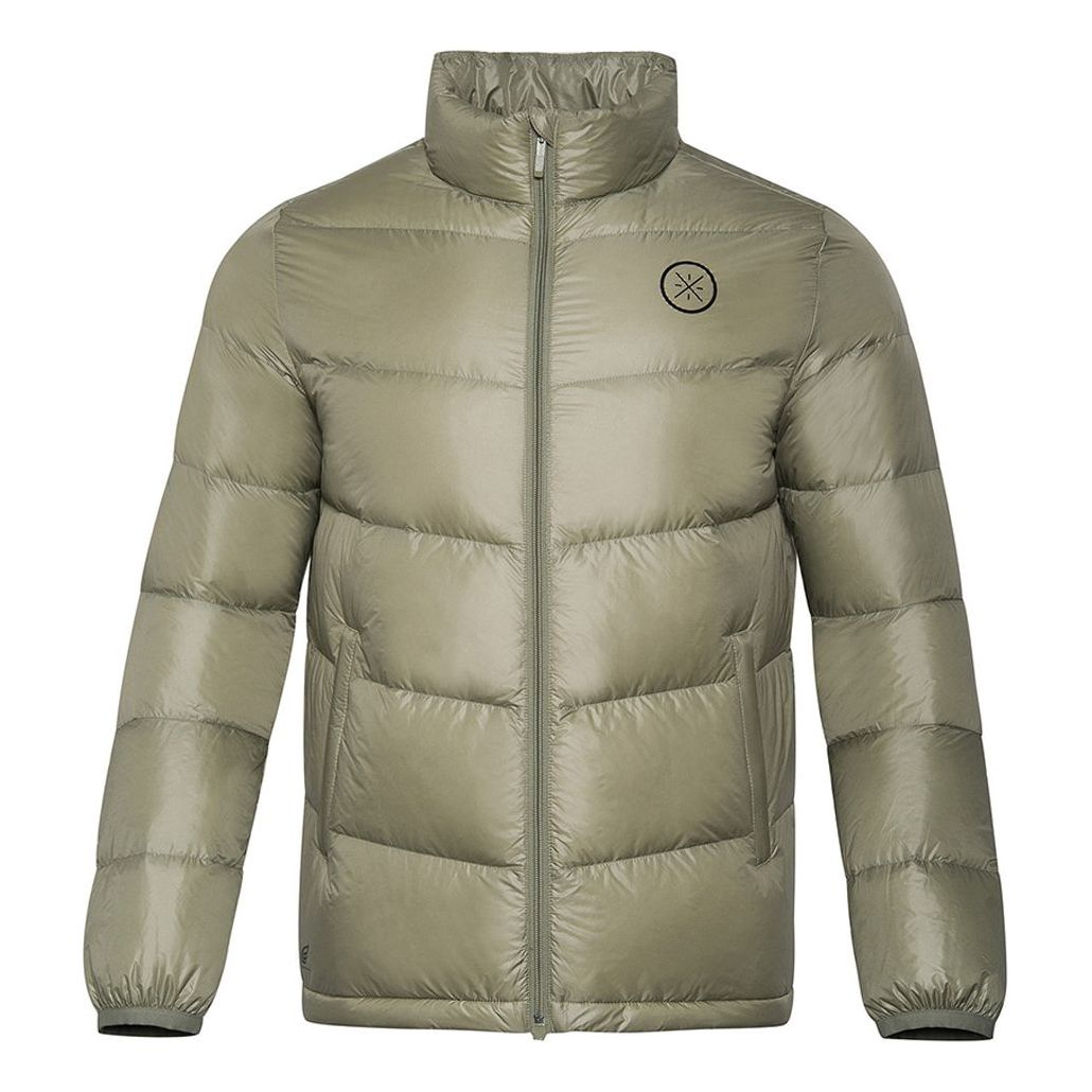 Puffer jakke Li-Ning Wade Series Lifestyle Down Jacket Grøn | AYMR127-5, 0