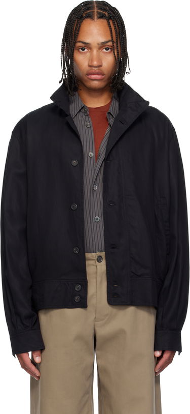 Bomberjakke OUR LEGACY Mock Bomber Jacket Sort | M4252MDB, 0