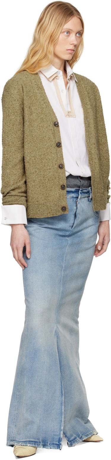 Nederdel Maison Margiela Maison Margiela Blue 'Anonymity Of The Lining' Denim Maxi Skirt Blå | S51MI0006 S30383, 3
