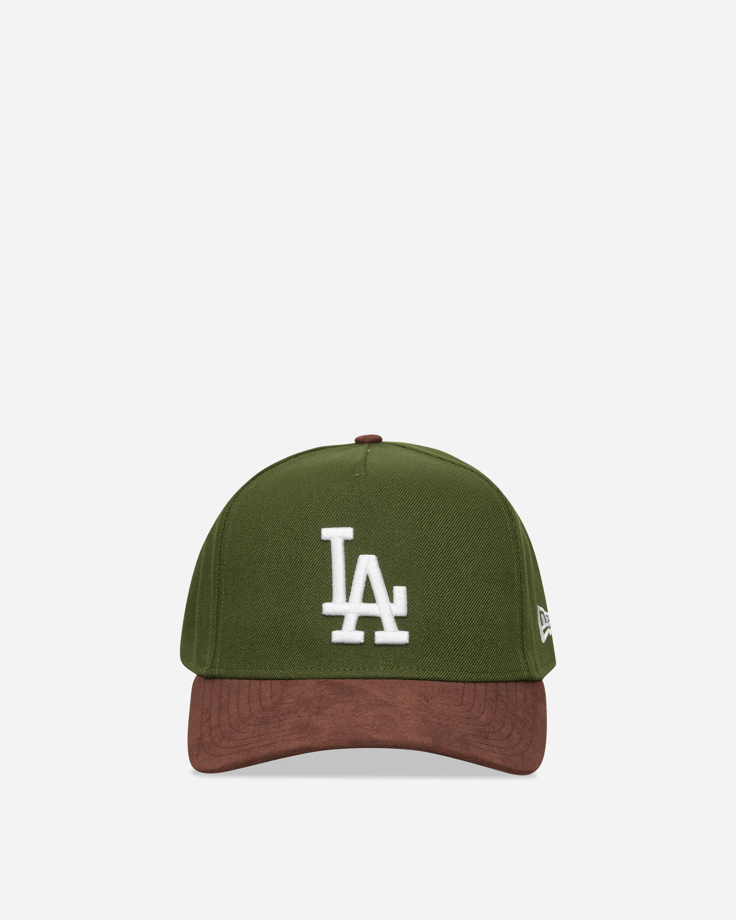 Kasket New Era LA Dodgers MLB Suede Visor 9FORTY E-Frame Cap Flerfarvet | 60759008 MULTILA, 0