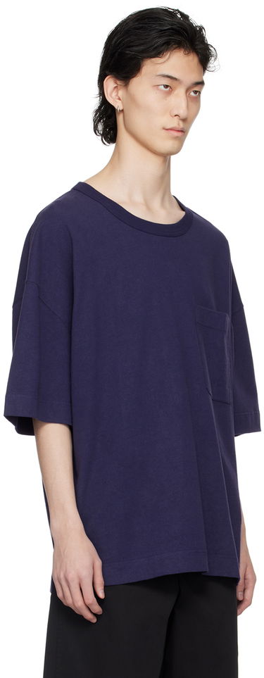 T-shirt LEMAIRE Boxy Pocket T-Shirt Blå | TO1165 LJ1010, 1