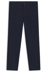 Extra Slim Fit Micro-Print Stretch Jersey Trousers