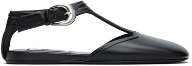 Sneakers og sko Jil Sander Jil Sander Mary Jane Ballerina Flats Sort | J16WP0131_P8226, 0