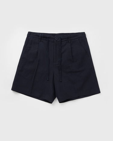 Shorts ØLÅF Cotton Linen Drawstring Shorts Mørkeblå | M210402-NAVY, 0