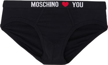 Trusser Moschino Moschino 'My Valentine' Two-Pack Briefs Hvid | 251V11310 4402 1555, 3