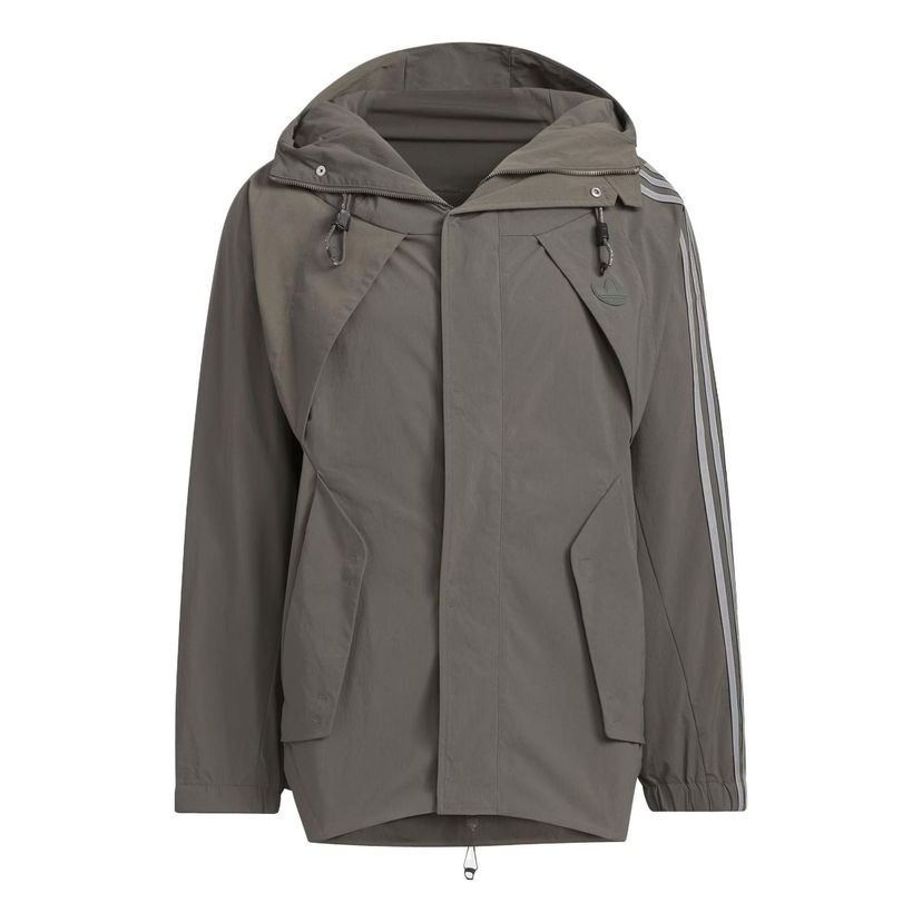 Vindjakke adidas Originals HAMCUS Men's Hooded Jacket Grøn | IX7081