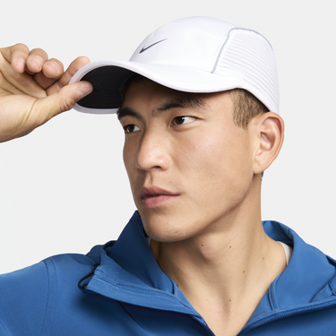 Kasket Nike Dri-FIT ADV Fly AeroBill AeroAdapt Hvid | FJ0736-100, 3