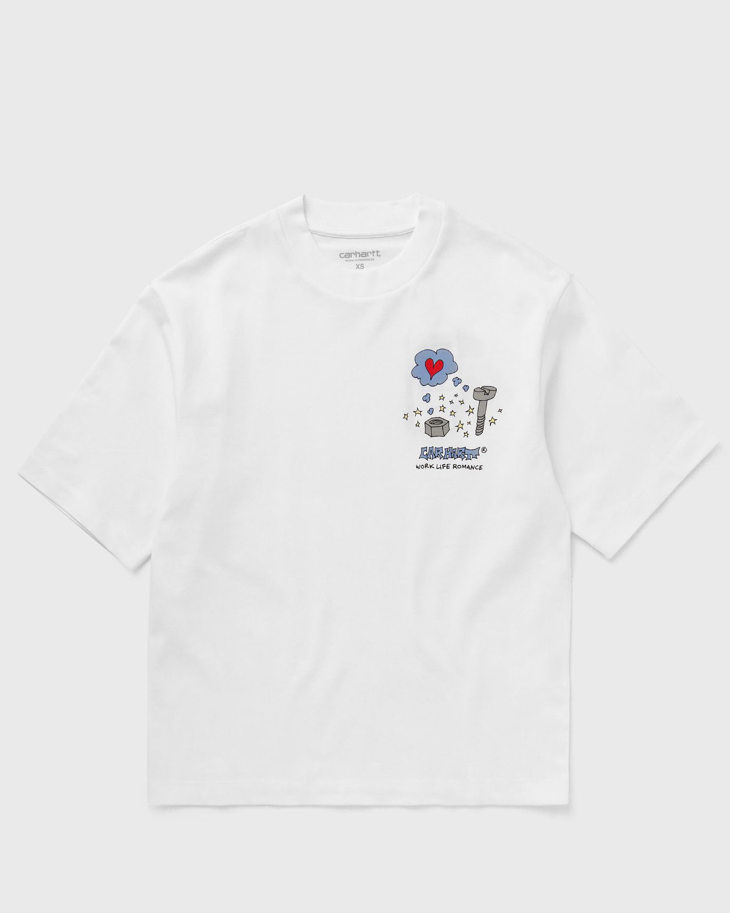 T-shirt Carhartt WIP Short Sleeve Office Supplies T-Shirt Hvid | I035255-02.XX, 0