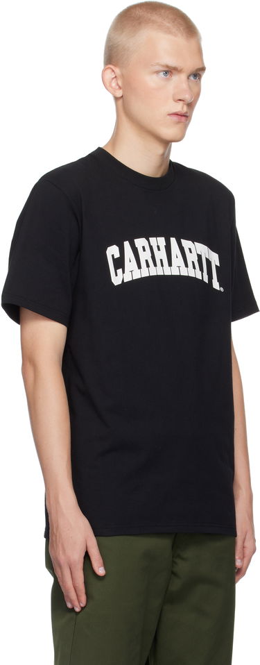 T-shirt Carhartt WIP Black University T-Shirt Sort | I034851, 1