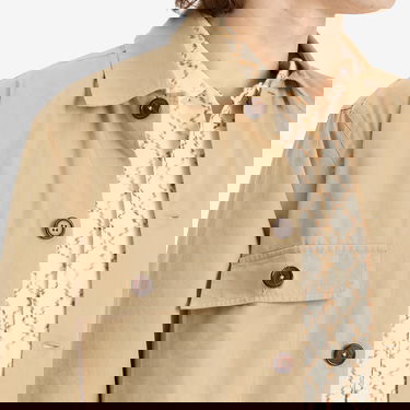 Skjorte Universal Works Universal Works Military Shirting Dockside Overshirt, Size Large Beige | P32051-SND, 5