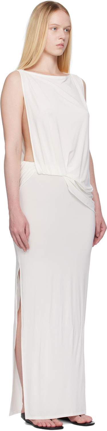 Kjole Jacquemus Jacquemus 'The Peplo' Maxi Dress Sort | 25E251DR230-2381, 4