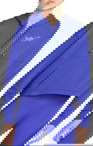 Sweatshirt Nike Hoodie Dri-FIT Get Fit Lilla | dq5538-430, 0