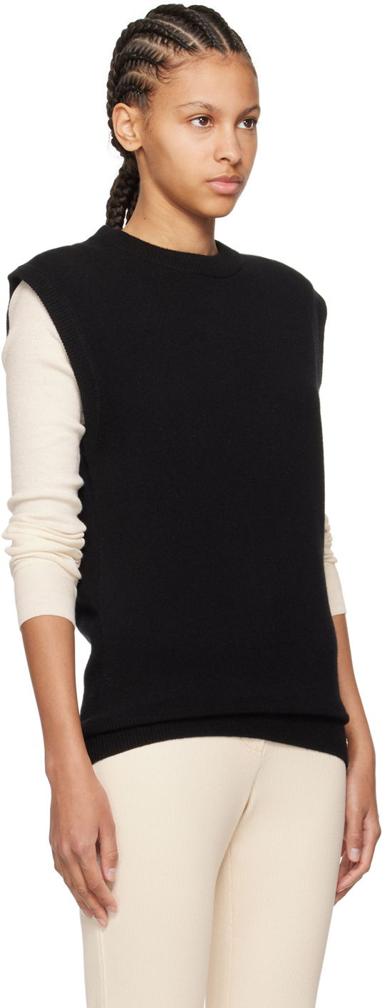 Vest Anine Bing Black Ronan Vest Sort | A-09-2331-000, 1