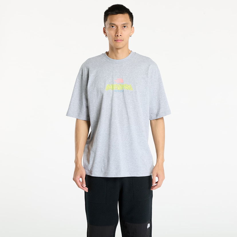 T-shirt The North Face The North Face Expedition Celebration Oversized Short Sleeve T-Shirt Grå | NF0A8E3CDYX1