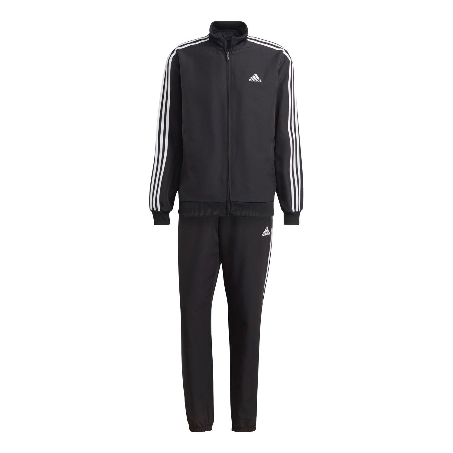 Træningsdragt adidas Originals 3-Stripes Woven Track Suit Sort | IC6750, 0
