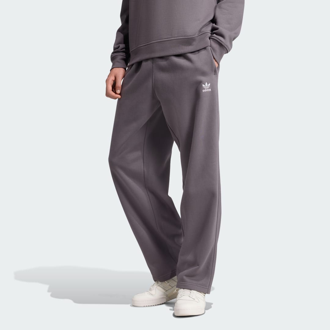 Joggingbukser adidas Performance Trefoil Essentials Open Hem Pants Grå | JW3673, 0