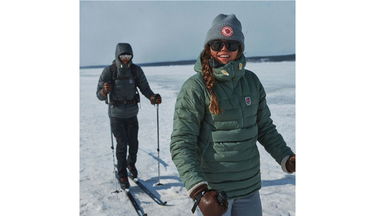 Puffer jakke FJÄLLRÄVEN Pack Down Anorak Insulated Jacket Grøn | F86376-614, 5