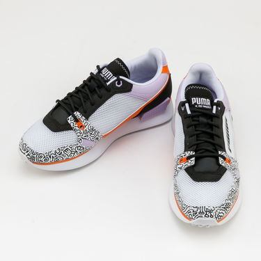 Sneakers og sko Puma Mile Rider Mr. Doodle Hvid | 374215 01, 2