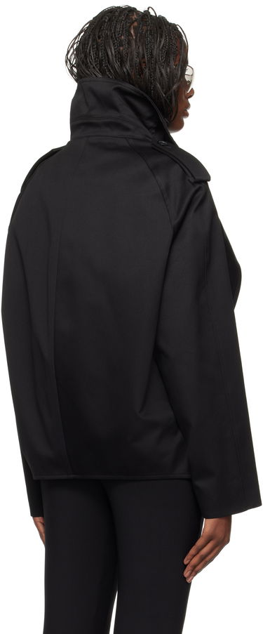 Jakke Courrèges Short Oblique Jacket Sort | 424CBL215CO0131, 2