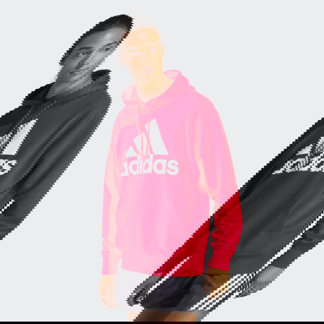 Sweatshirt adidas Performance Essentials French Terry Big Logo Hoodie Rød | IC9365, 0