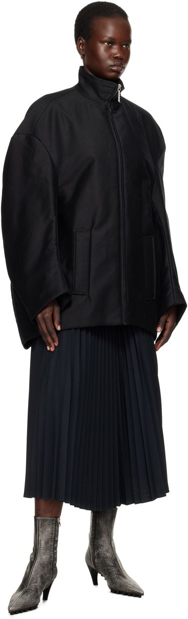 Bomberjakke Marni Marni Organic Cotton Oversized Jacket Sort | JKMA0328SW TCY36, 3