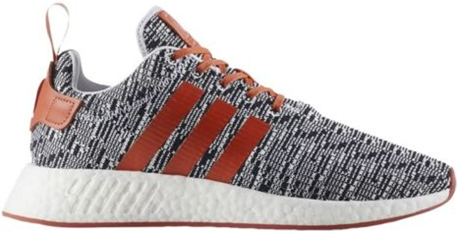 Sneakers og sko adidas Originals NMD R2 White Grey Solar Red Grå | CQ0720, 0