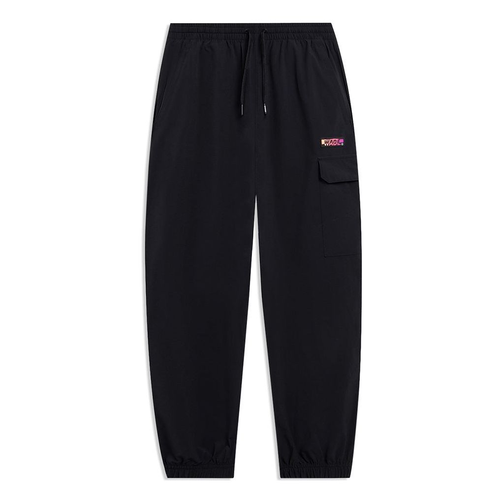 Cargo bukser Li-Ning Wade Series Lifestyle Sweatpants Sort | AYKT073-1, 0