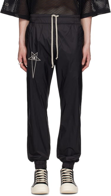 Joggingbukser Rick Owens Rick Owens Champion Edition Joggers Sweatpants Sort | CM01E1686 CHNY NYLON, 0