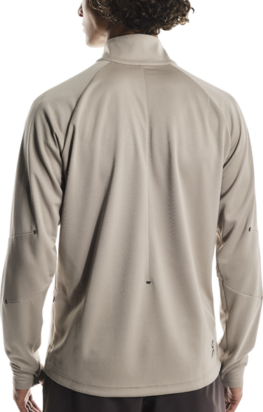 Skjorte On Running Climate Long-Sleeve Half-Zip Shirt Beige | 1me10600603, 1