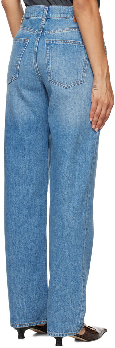 Jeans Anine Bing Gavin Long Denim Jeans Blå | A-06-10013-WHD21, 2