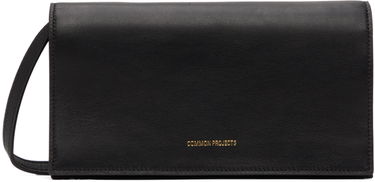 Skuldertaske Common Projects Common Projects Small Leather Messenger Bag Sort | ARTICLE 9190, 0