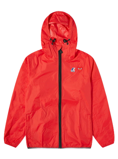 Parka Comme des Garçons K-Way x Full Zip Packable Jacket Rød | P1J501-2