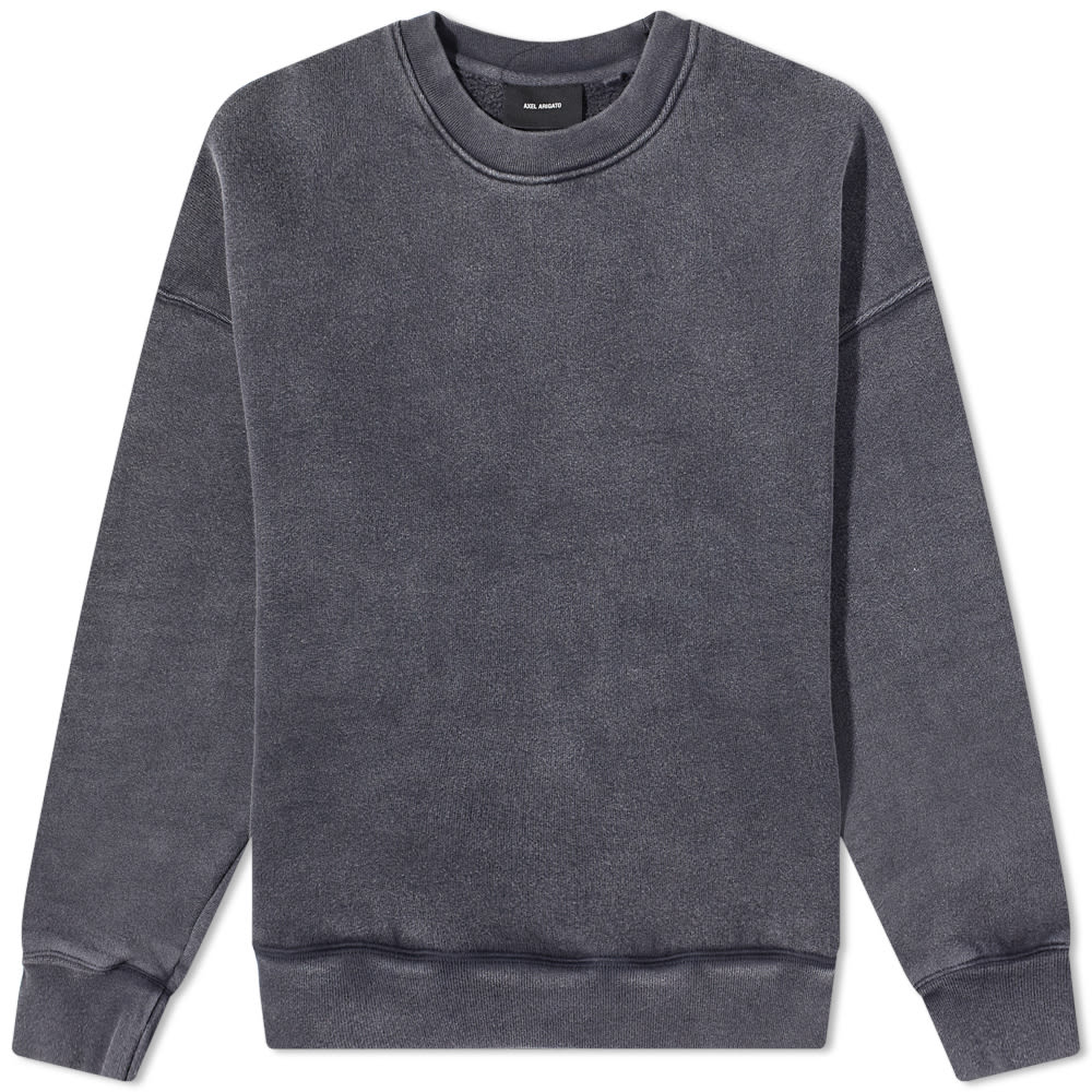Sweater AXEL ARIGATO Typo Embroidered Crewneck Grå | A1168001, 0
