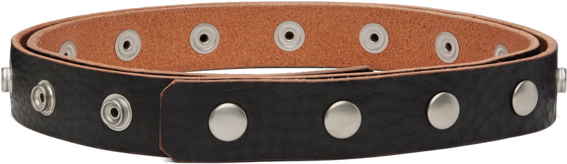 Bælter Rick Owens Rick Owens Concordians Snap Belt Sort | RA02E0782 LGET