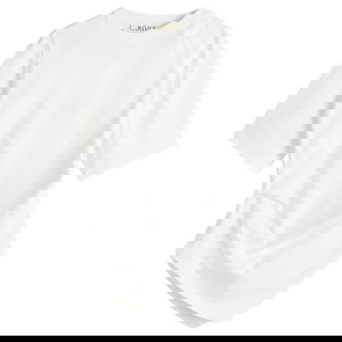 T-shirt Róhe Re-Invented Twisted T-Shirt Hvid | 416-20-206, 1
