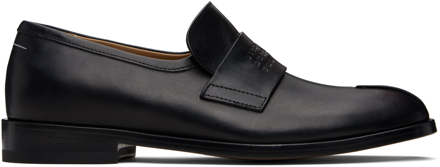 Sneakers og sko Maison Margiela MM6 Maison Margiela New Classic Stitch Loafers Sort | S59WR0096 P5000, 0