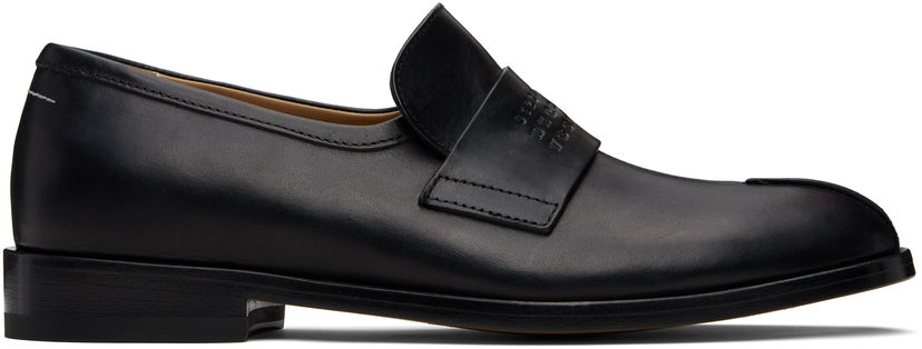 Sneakers og sko Maison Margiela MM6 Maison Margiela New Classic Stitch Loafers Sort | S59WR0096 P5000