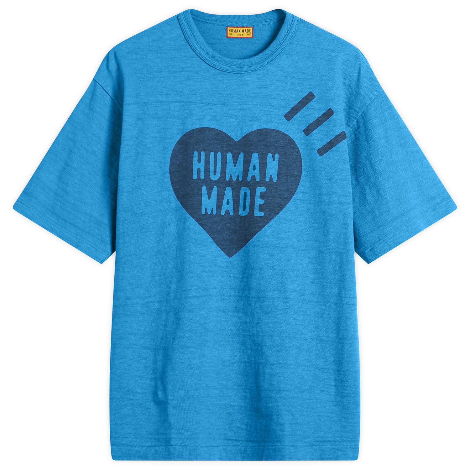 T-shirt Human Made Human Made Garment Dyed Heart T-Shirt, Size Large Blå | HM29CS033-BLU, 0