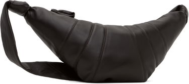 Håndtaske LEMAIRE Medium Croissant Leather Shoulder Bag Grå | BG0001 LL095, 4