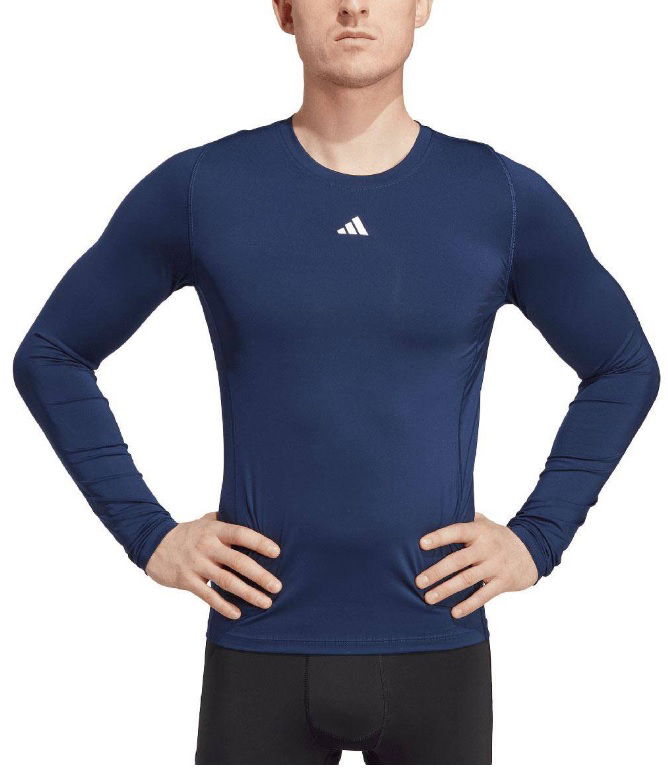 T-shirt adidas Performance Techfit Mørkeblå | ib1230, 0