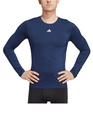 T-shirt adidas Performance Techfit Mørkeblå | ib1230