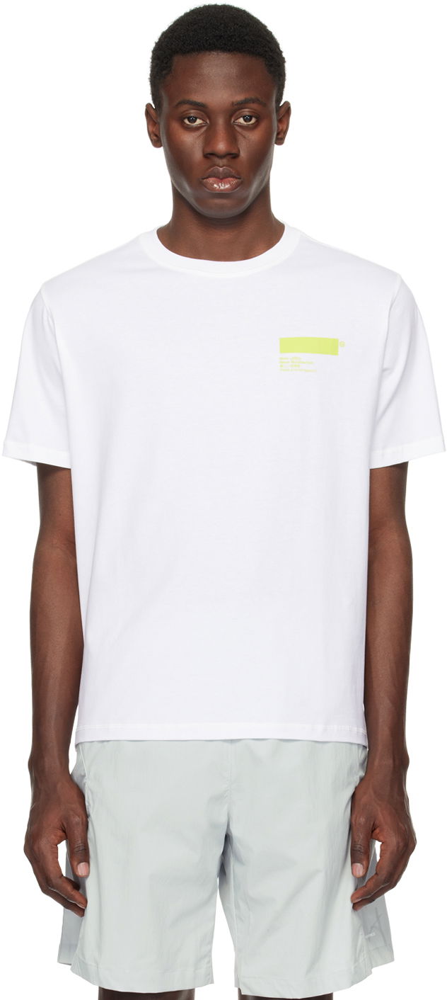 T-shirt AFFXWRKS Standardized Logo T-Shirt Hvid | SS24T02
