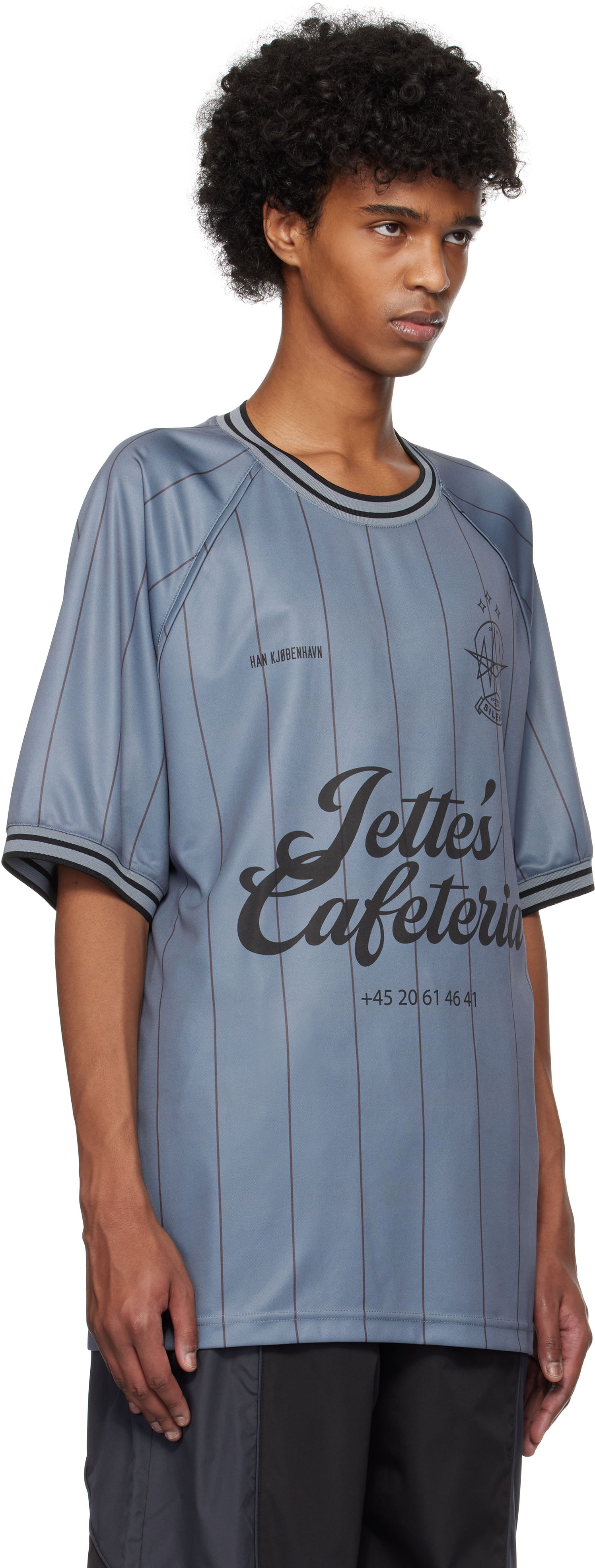 Jersey Han Kjøbenhavn Han Kjobenhavn Logo Football T-Shirt Blå | M-134405, 1